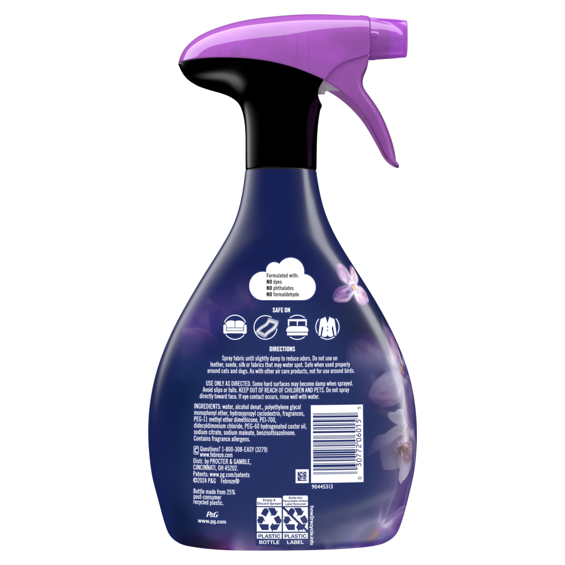 Febreze Odor-Fighting Fabric Refresher Downy Calm - 27oz/4pk