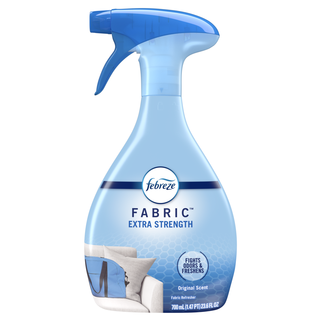 Febreze Fabric Spray Air Freshener Odor-Fighting Fabric Refresher Extra Strength - 23.6oz/4pk