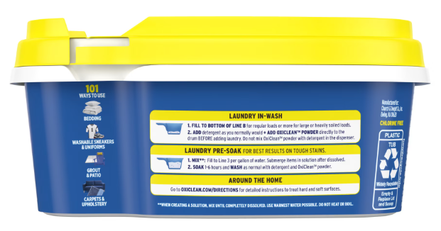 OxiClean Versatile Powder Stain Remover - 1.77lb/4pk