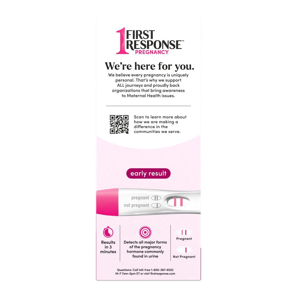 First Response Early Results Pregnancy Test - 3ct/12pk
