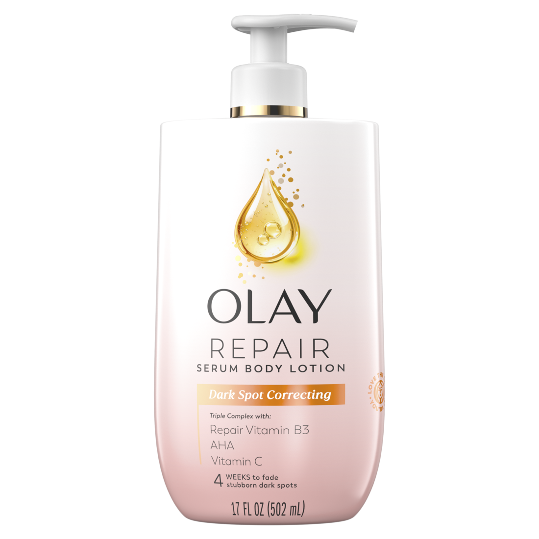 Olay Dark Spot Correcting Body Lotion with AHA and Vitamin C TripleComplex 24 HR Moisture with Fast-Absorbing Care - 17oz/6pk