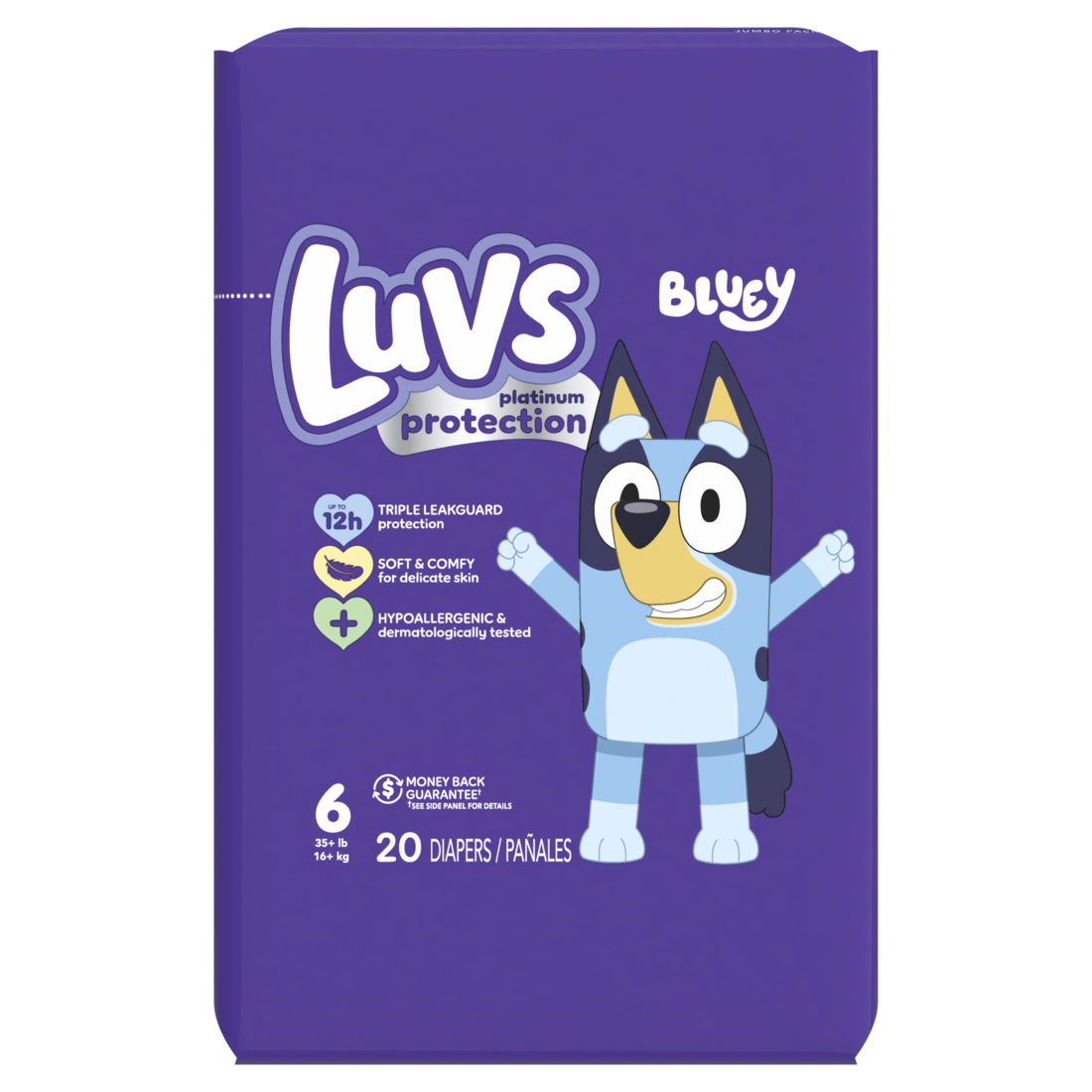 Luvs Platinum Protection Baby Diapers Size S6 - 20ct/4pk