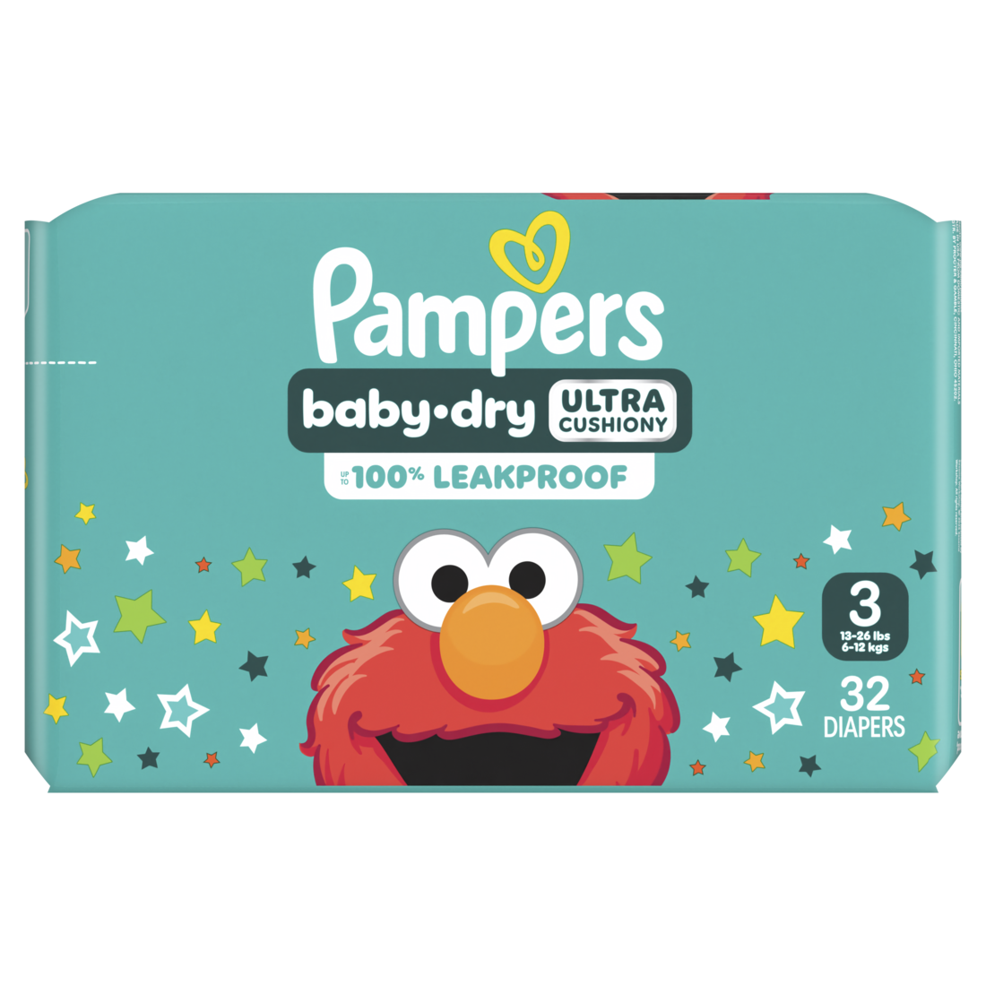 Pampers Baby Dry Diapers Size 3 - 32ct/4pk