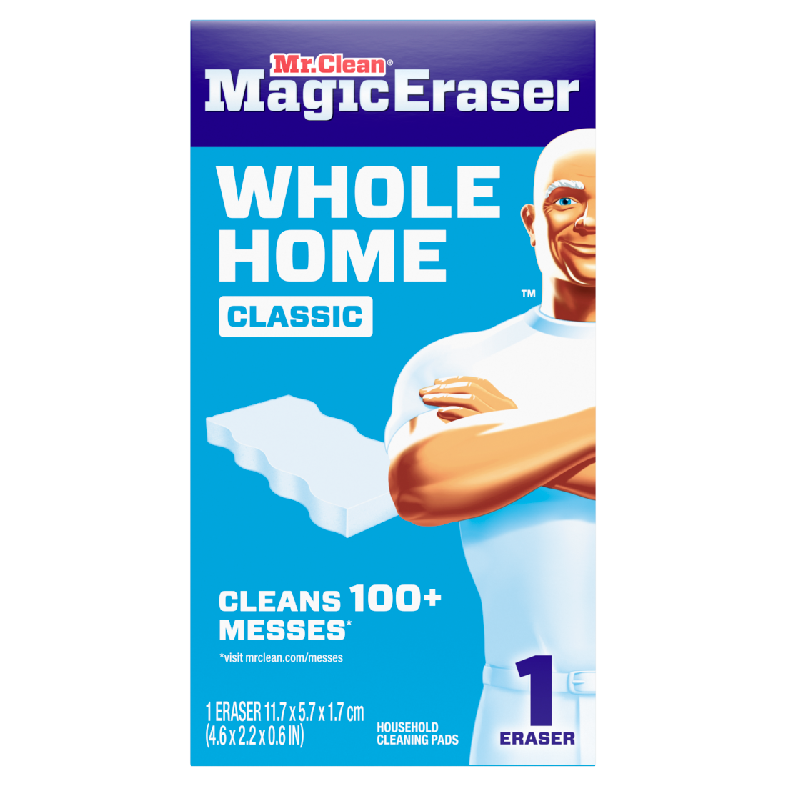 Mr. Clean Magic Eraser Multi Purpose Cleaner with Cleaning Scrubber Classic - 1ct/32pk