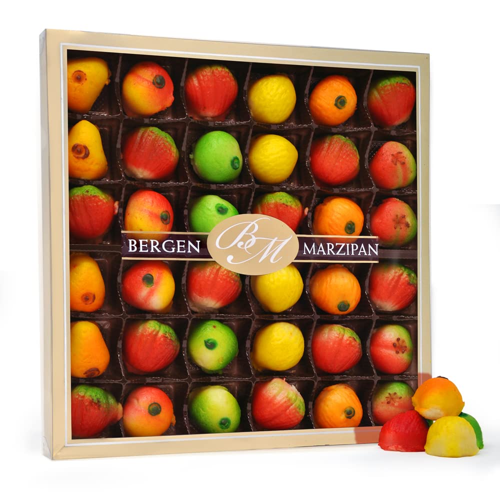 Bergen Marzipan Marzipan Gift Box 36 pc - 16oz/14pk