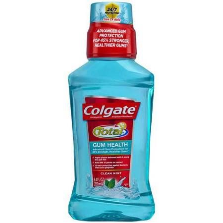 Colgate Total Mouthwash Total Mouthwash Gum Health Clean Mint - 250ml/6pack
