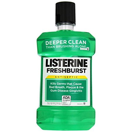 Listerine Antiseptic Mouthwash Fresh Burst - 1.5L/8pk