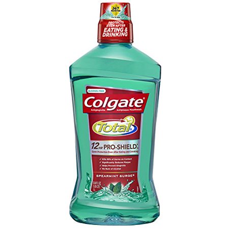 Colgate Total Mouthwash Spearmint - 1L/6pk