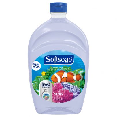 SOFTSOAP LIQUID REFILL AQUARIUM - 50oz/6pk