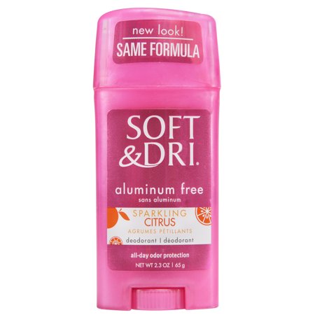 Soft & Dri Aluminum Free Deodorant Sparkling Citrus - 2.3oz/12pk