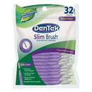 Dentek Slim Brush Brush (Purple)-32ct/6pk
