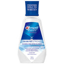 Crest 3D White Diamond Strong Alcohol Free Fluoride Mouthwash Clean Mint - 32oz/946ml/6pk