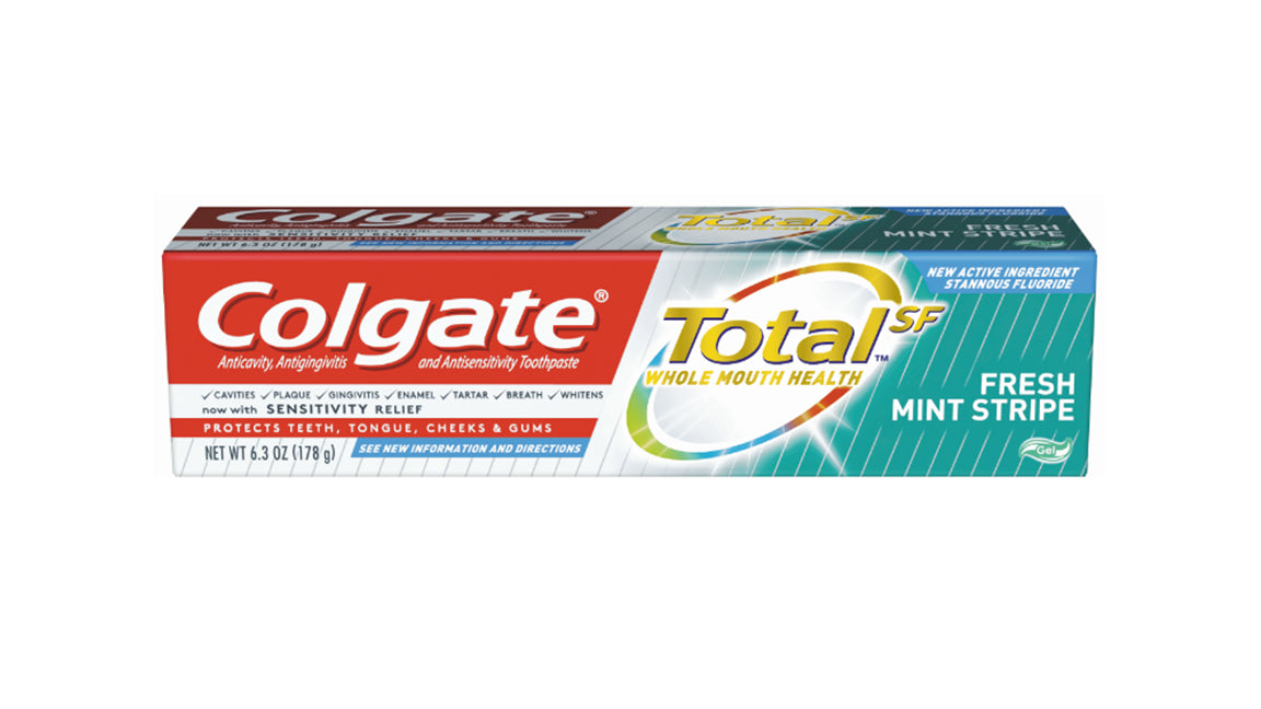 Colgate Total Mint Stripe Gel 6.3oz/ 24pk