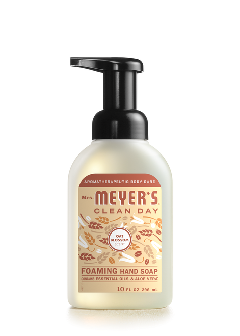 Mrs. Meyer's Foaming Hand Soap Oat Blossom - 10oz/6pk