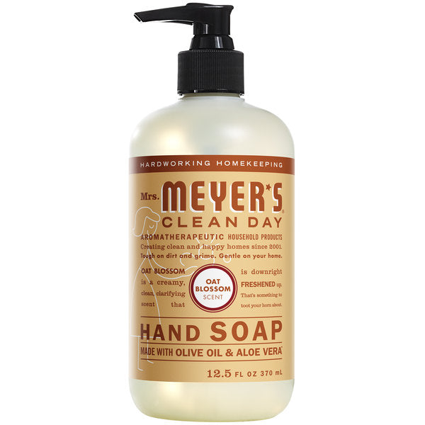 Mrs. Meyer's Liquid Hand Soap Oat Blossom - 12.5oz/6pk