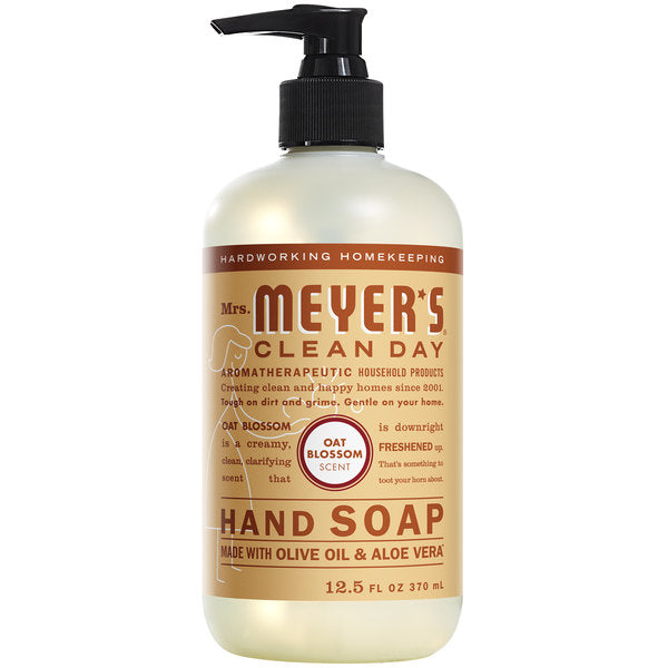 Mrs. Meyers Liquid Hand Soap Oat Blossom - 12.5oz/6pk