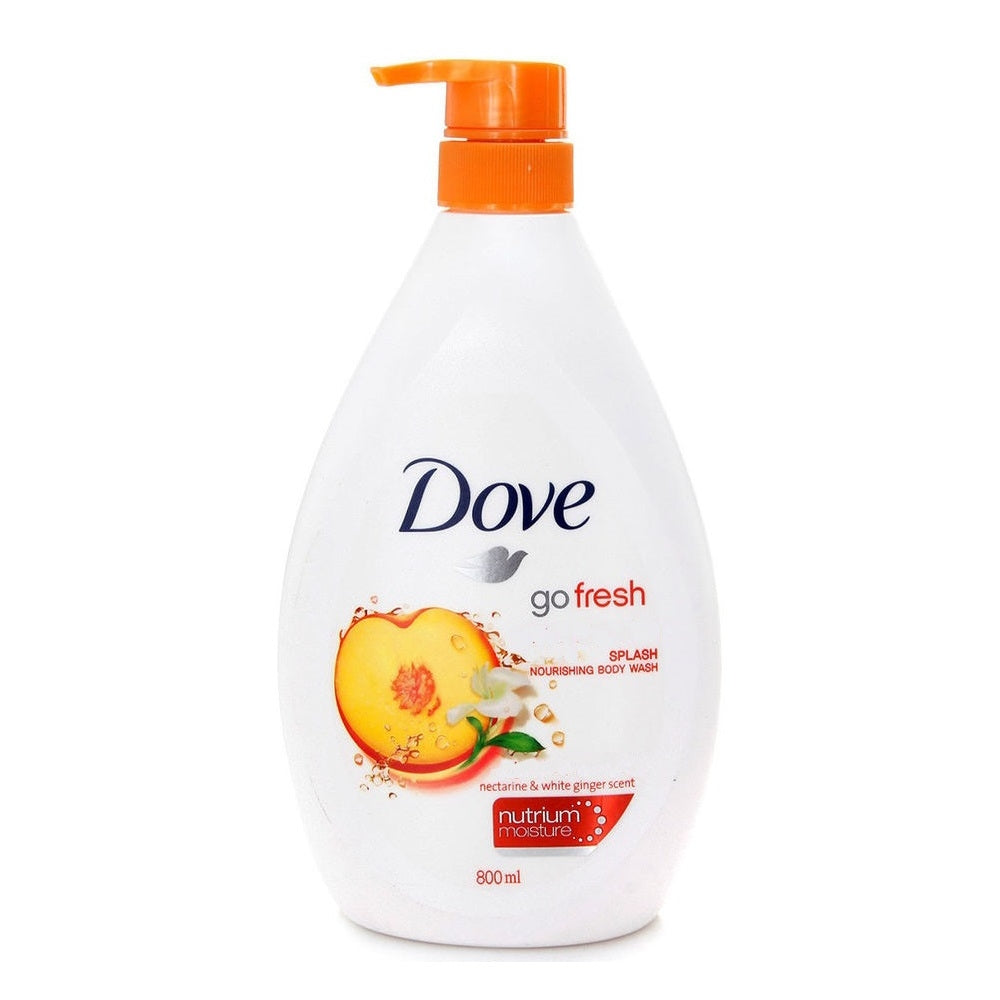 Dove Go Fresh Splash Nourishing Body Wash - 800ml/12pk