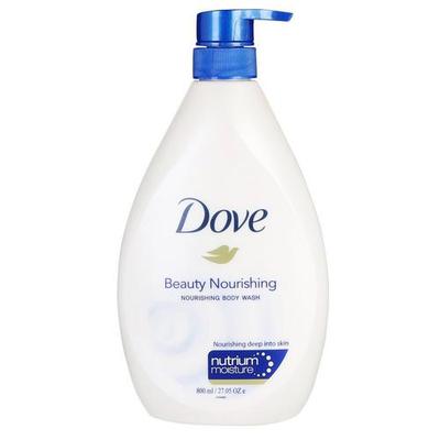 Dove Beauty Nourishing Body Wash - 800ml/12pk