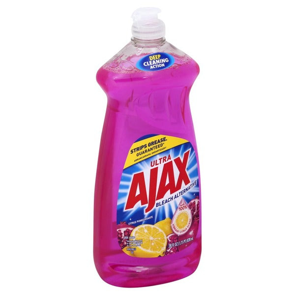 Ajax Ultra Dish Liquid Citrus Pomegranate - 28oz/9pk