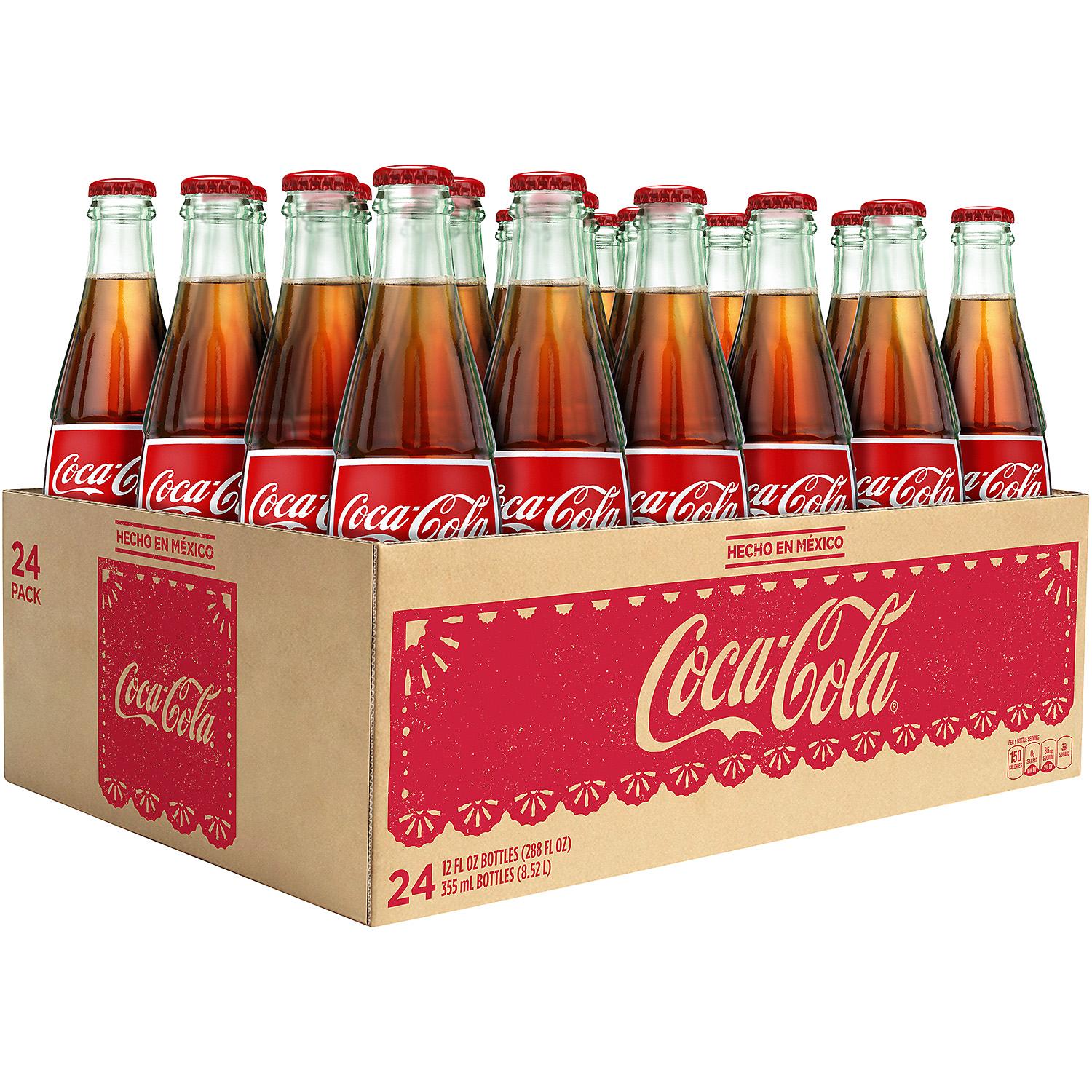 Coca@Cola Bottles de Mexico - 12oz/24pk