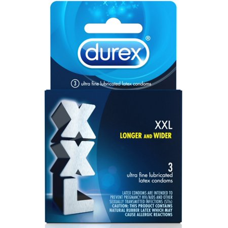 DUREX® XXL™ - Condom - 3ct/144pk