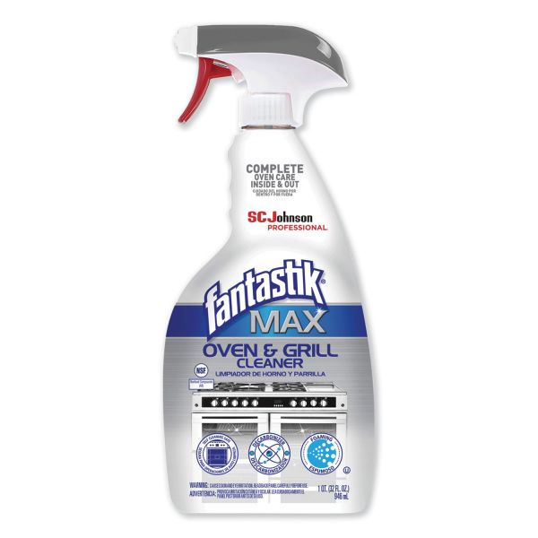 Fantastik Max Oven & Grill Cleaner Liquid Trigger Pro - 32oz/8pk
