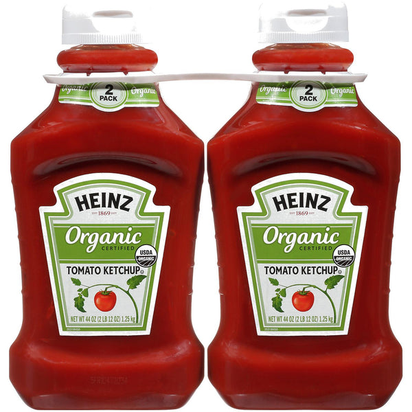 Heinz ORGANIC Tomato Ketchup - 44oz/2pk