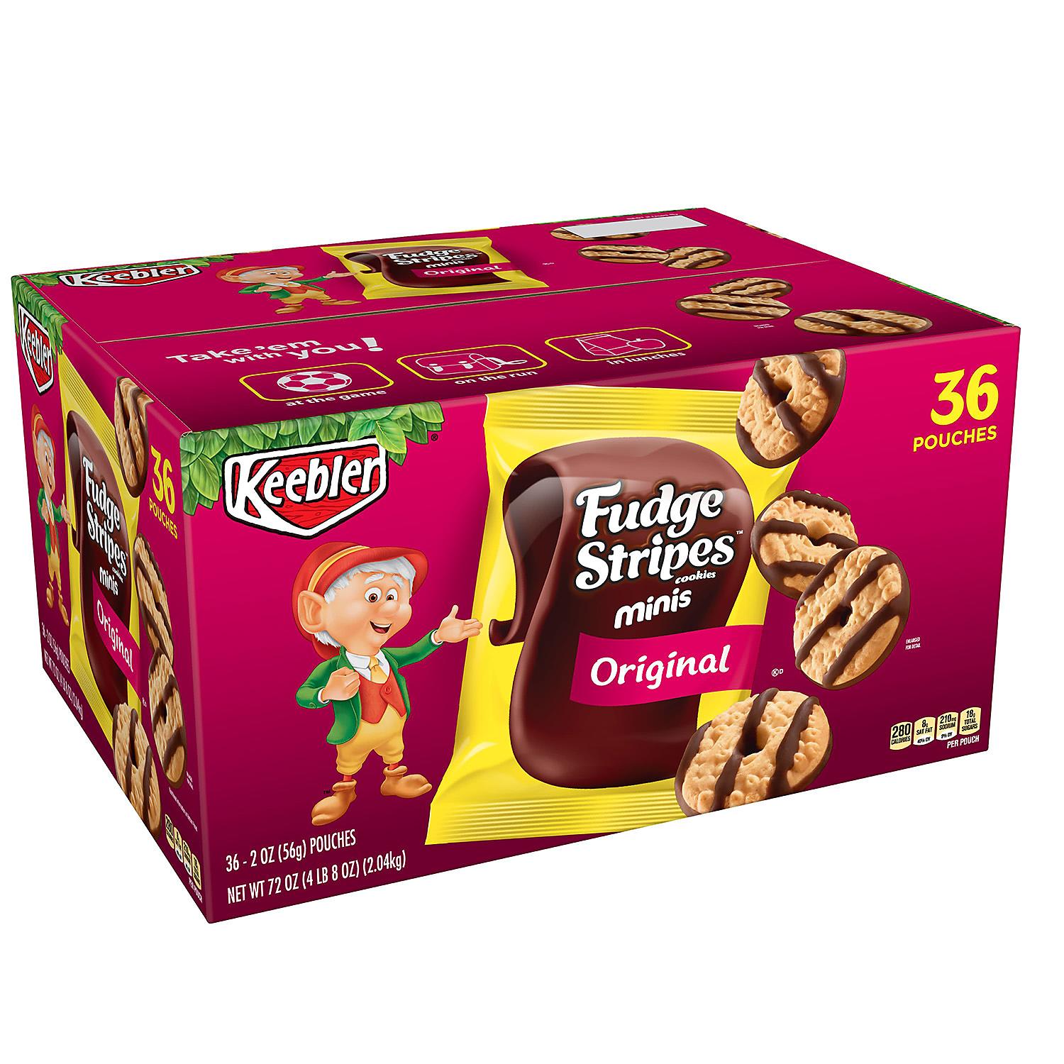 Keebler Mini Fudge Stripes Original - 2oz/36pk