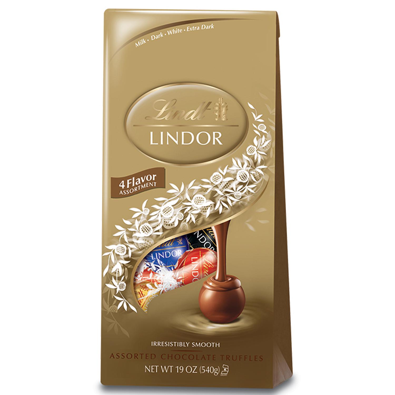 LINDT Lindor Chocolate Truffles Assorted - 19oz/1pk