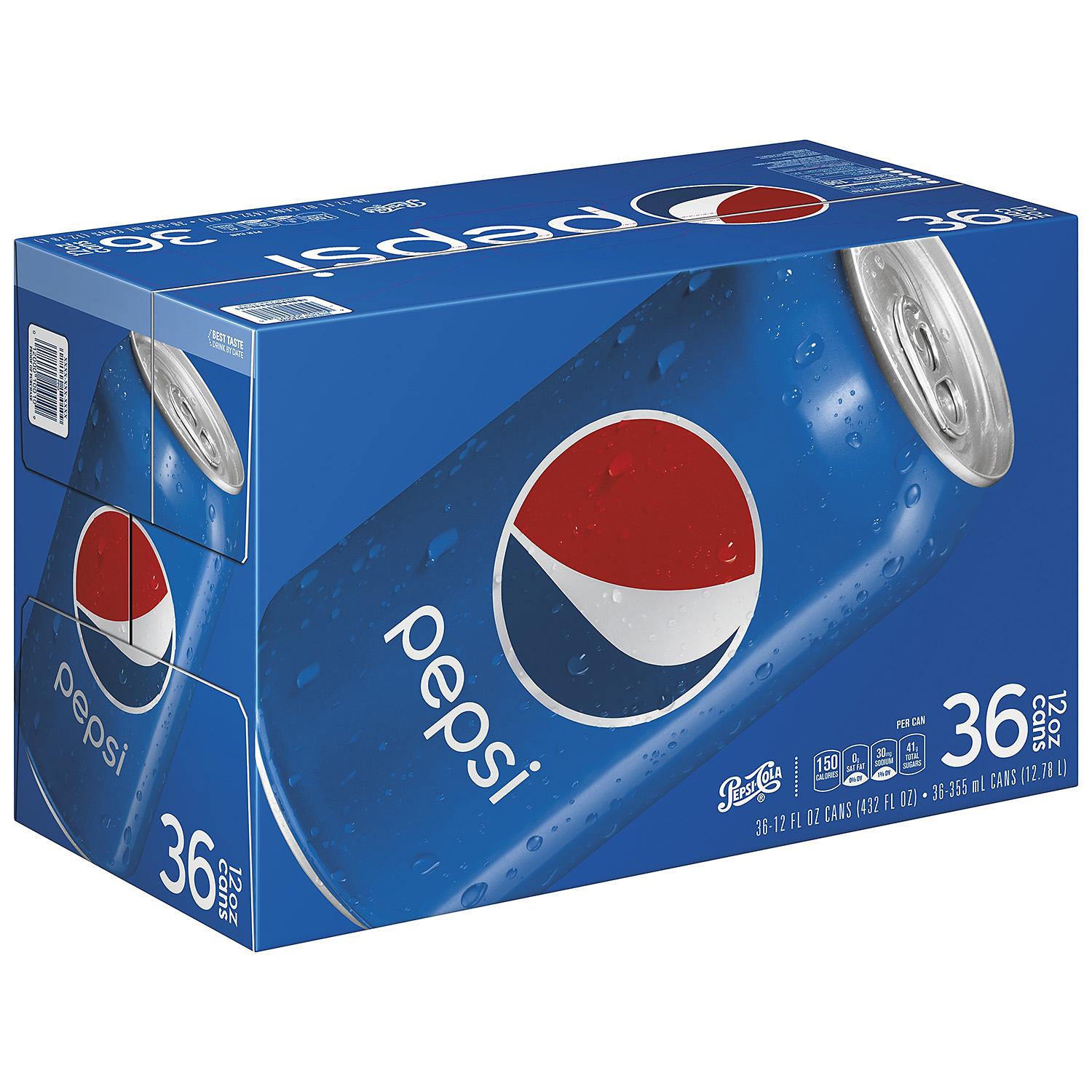 Pepsi-Cola Can - 12oz/36pk