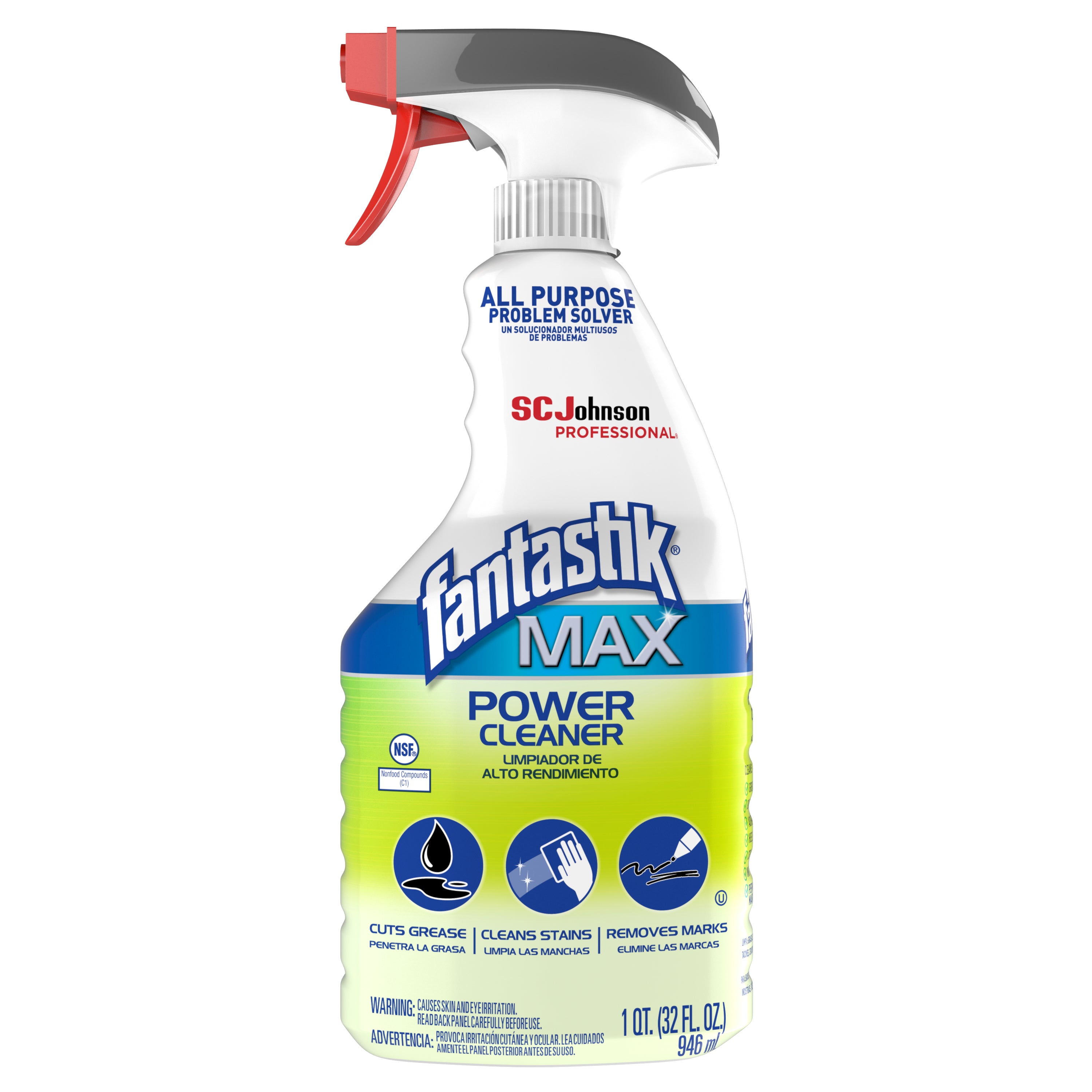 Fantastik Max Power Cleaner - 32oz/8pk