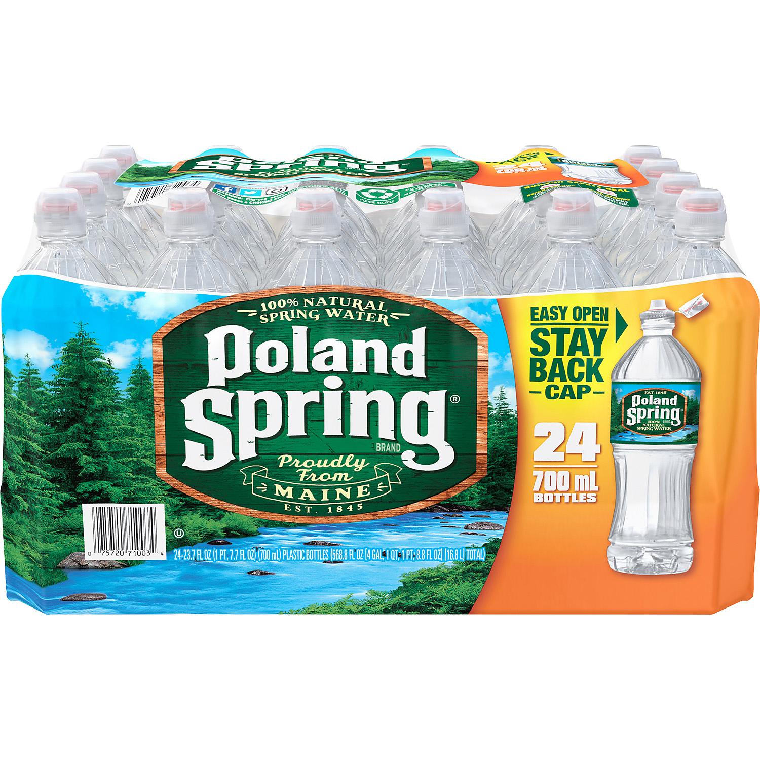 Poland Spring Water SPORT - 23.7oz/24pk   (No-Deposit States Only)