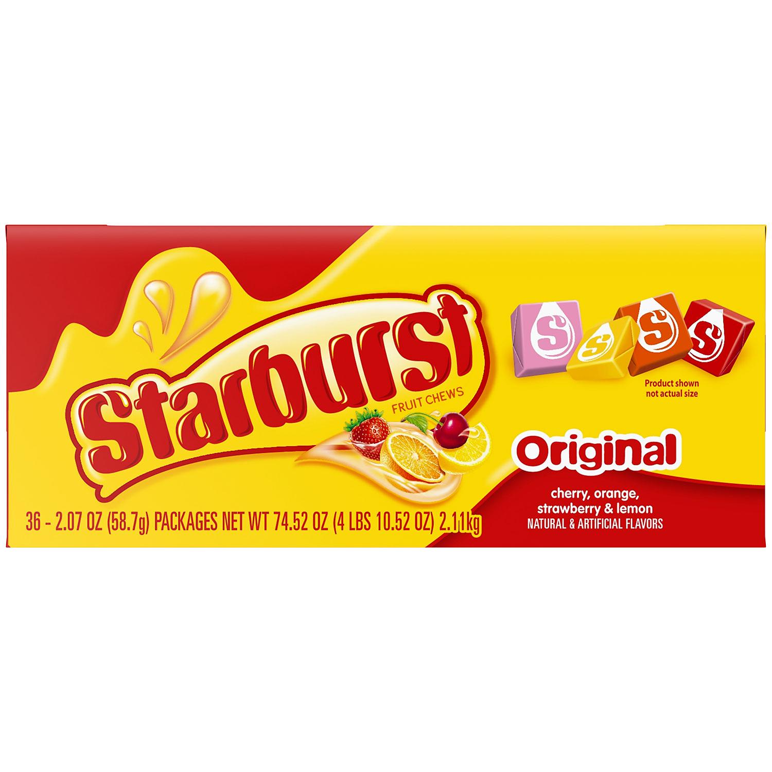 Starburst Fruit Chews Original - 2.07oz/36pk