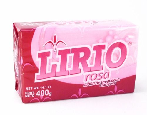 Lirio Laundry Bar Soap Rosa - 400g/25pk