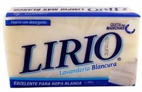 Lirio Laundry Bar Soap White - 400g/25pk