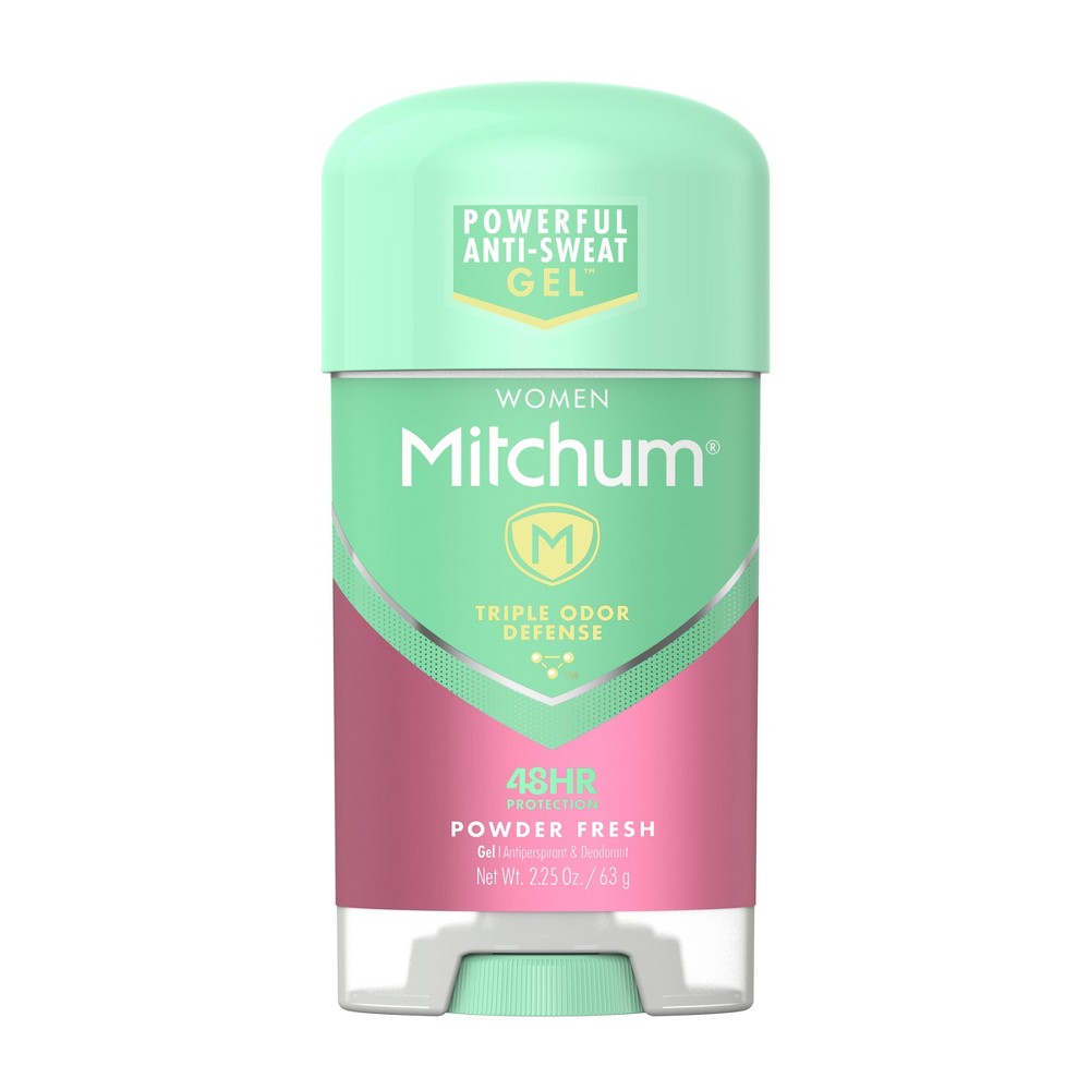 Mitchum Women Powder Fresh Clear Gel Antiperspirant - 2.25oz/24pk