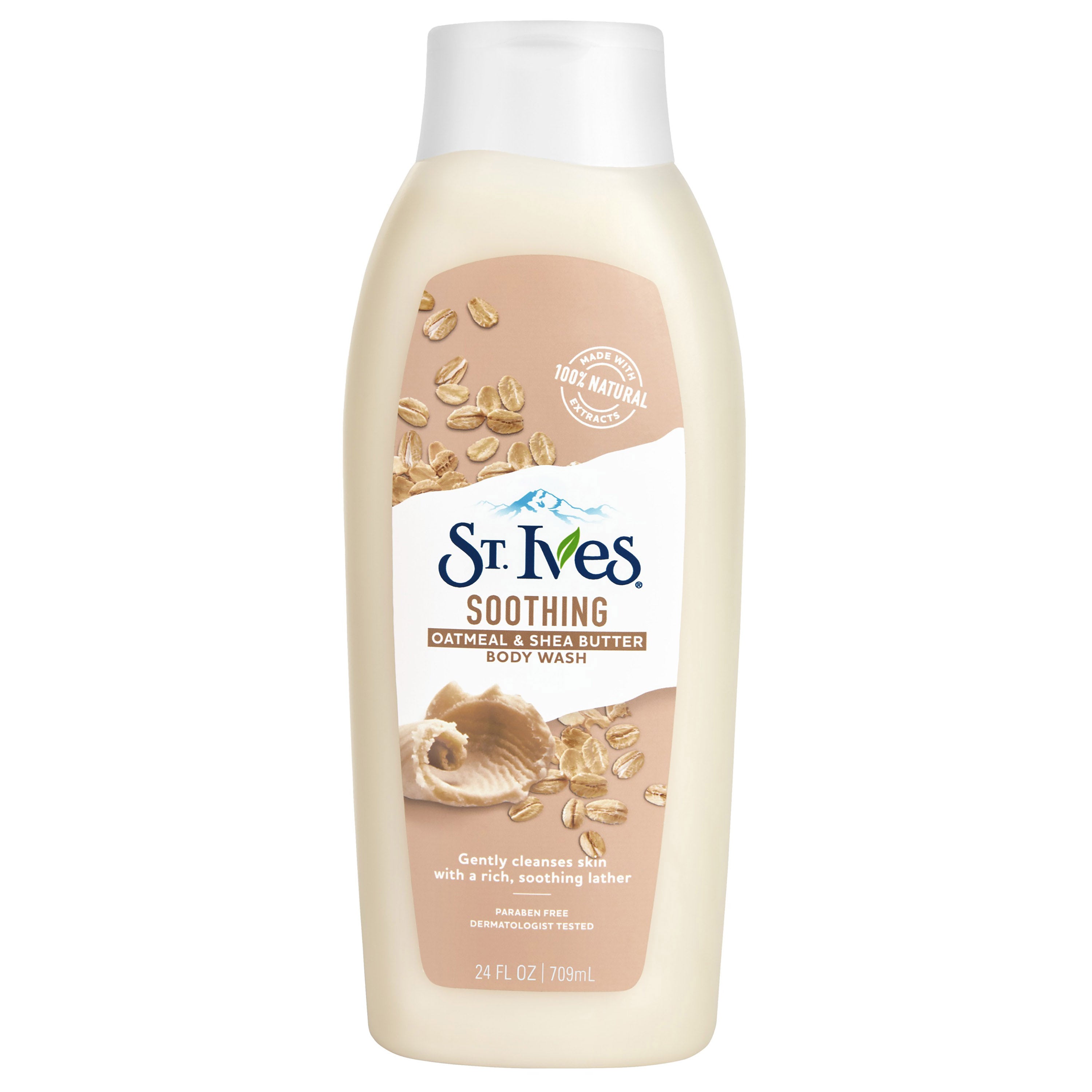 St. Ives Body Wash Oat - 24oz/6pk