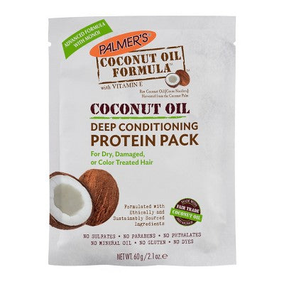 Palmers Coconut Oil Formula Deep Conditioning Protein Pack - 2.1oz/12pk