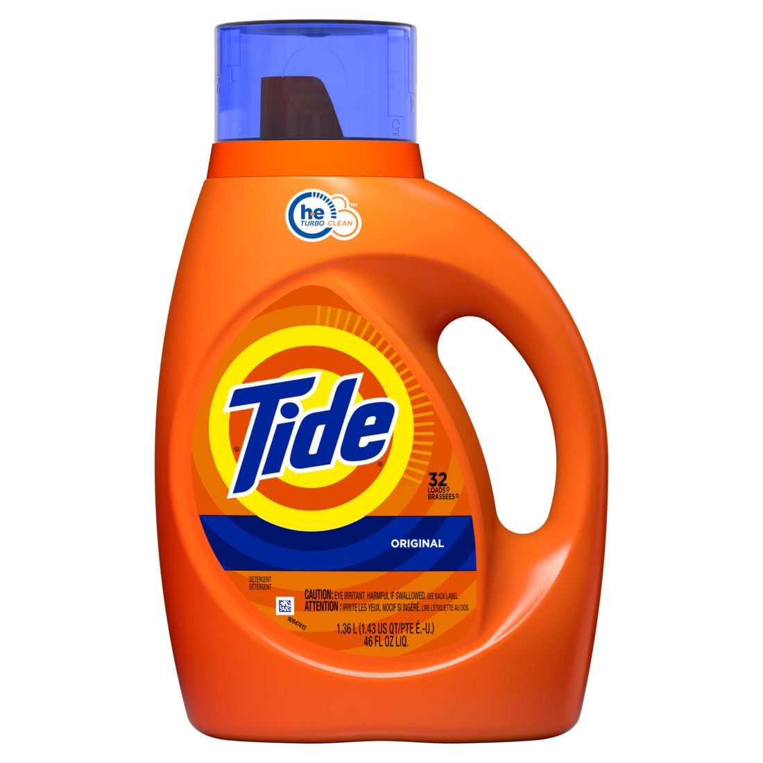 Tide Liquid 2x HE Original Laundry Detergent - 46oz/6pk