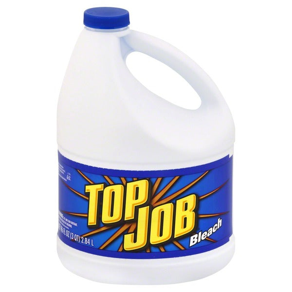 Top Job Bleach Lemon Scent - 64oz/6pk