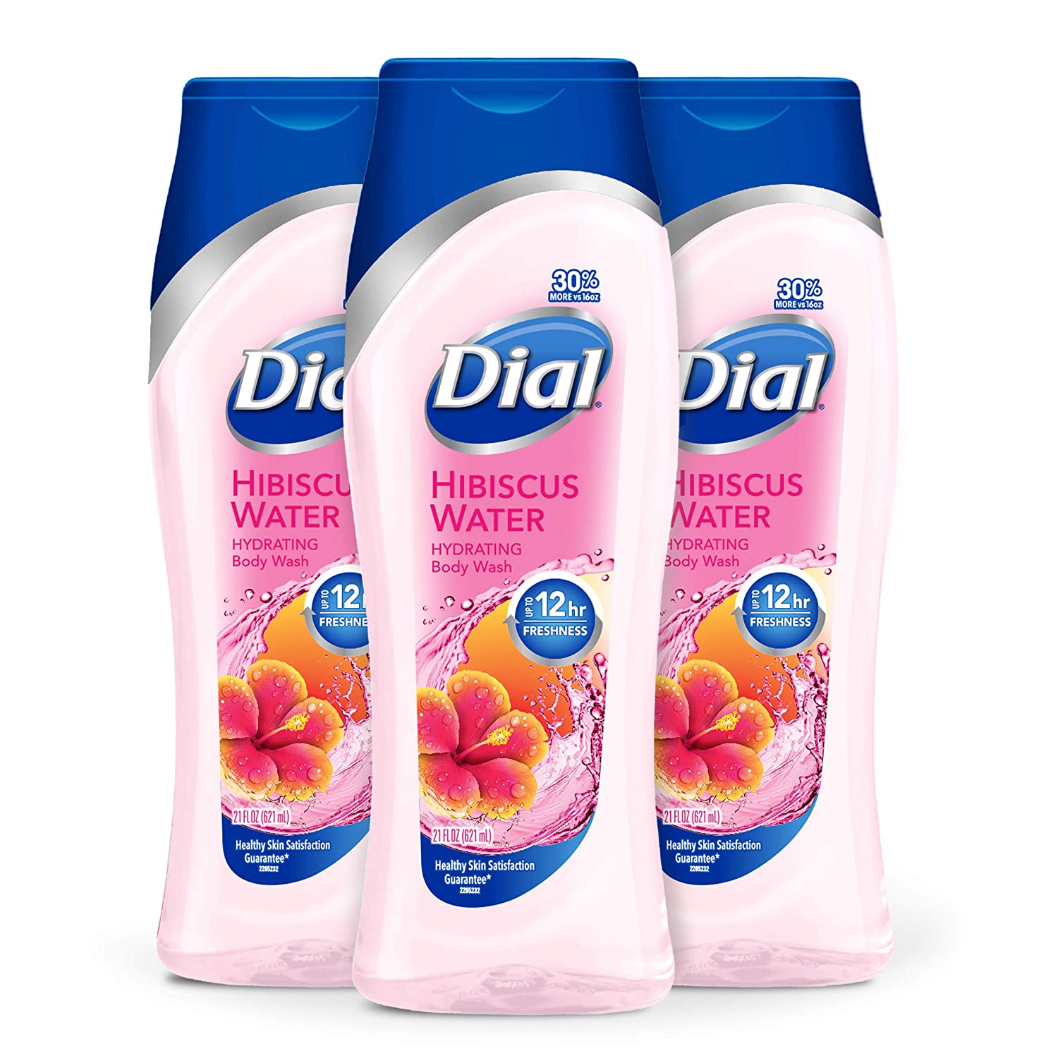 Dial Body Wash HIBISCUS WATER 21OZ/6pk