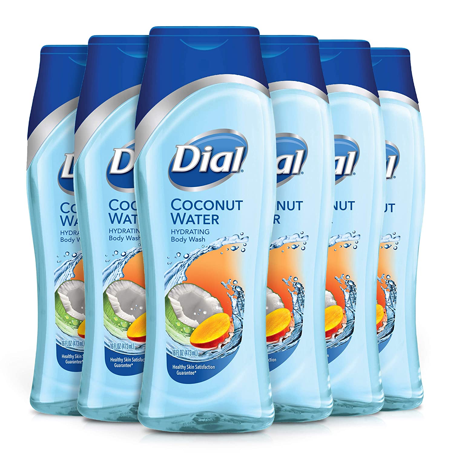 Dial Body Wash COCONUT WATER & MANGO 16OZ/6pk