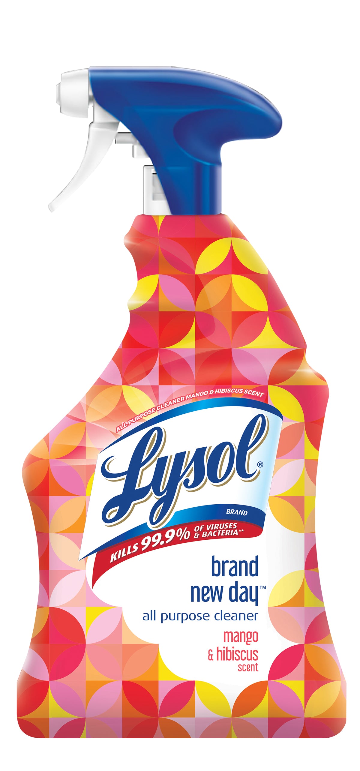 Lysol All Purpose Cleaner - Trigger Brand New Day Mango  Hibiscus - 32oz/9pk