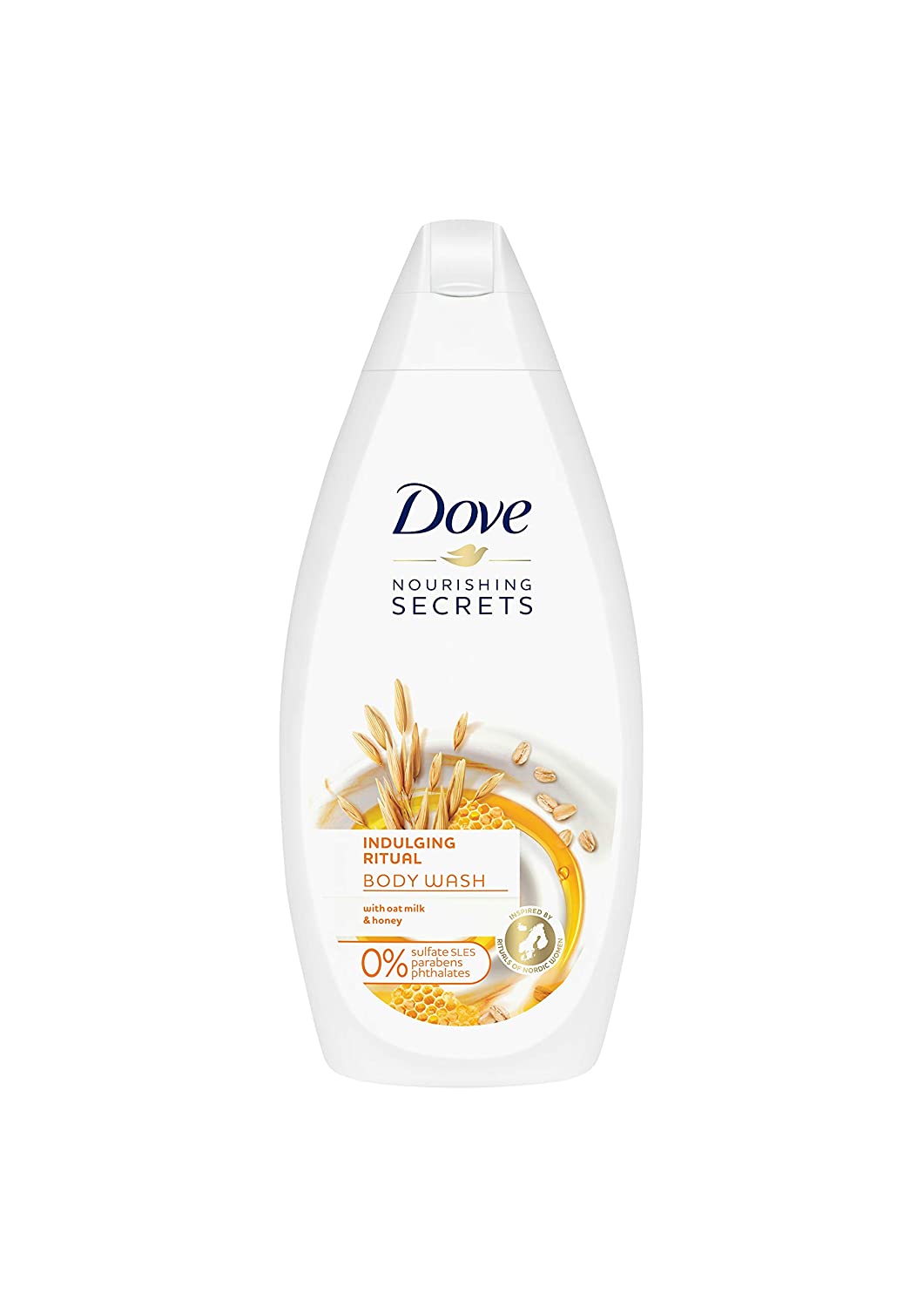 Dove Body Wash Nourishing Secrets Oat Milk & Honey - 500ML/12pk