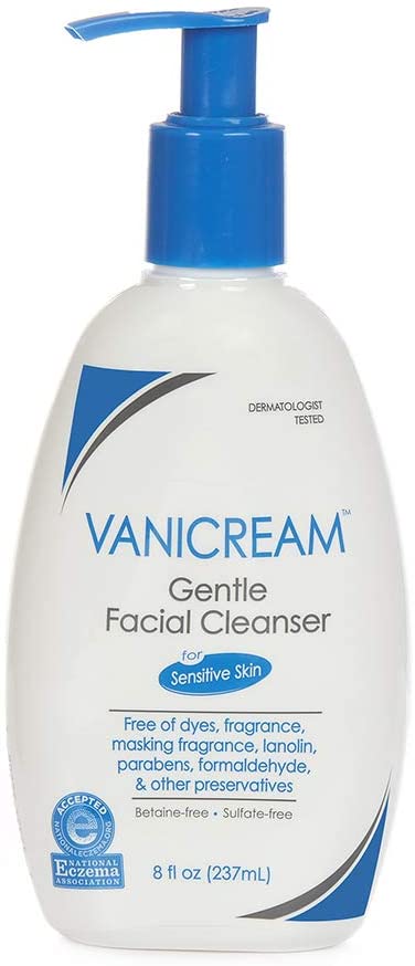 Vanicream Gentle Facial Cleanser - 8oz/12pk