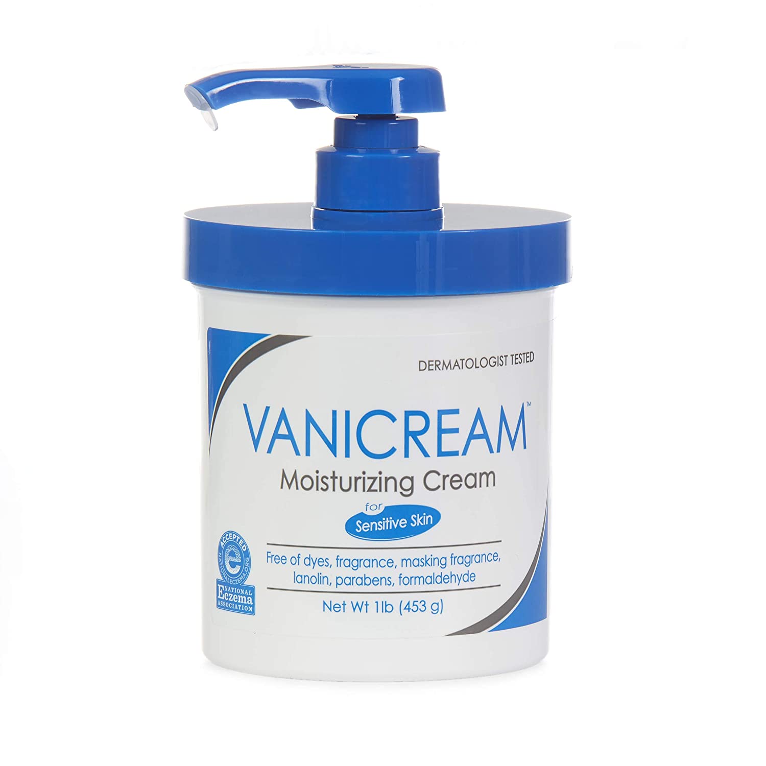 Vanicream Moisturizing Cream Pump - 16oz/12pk