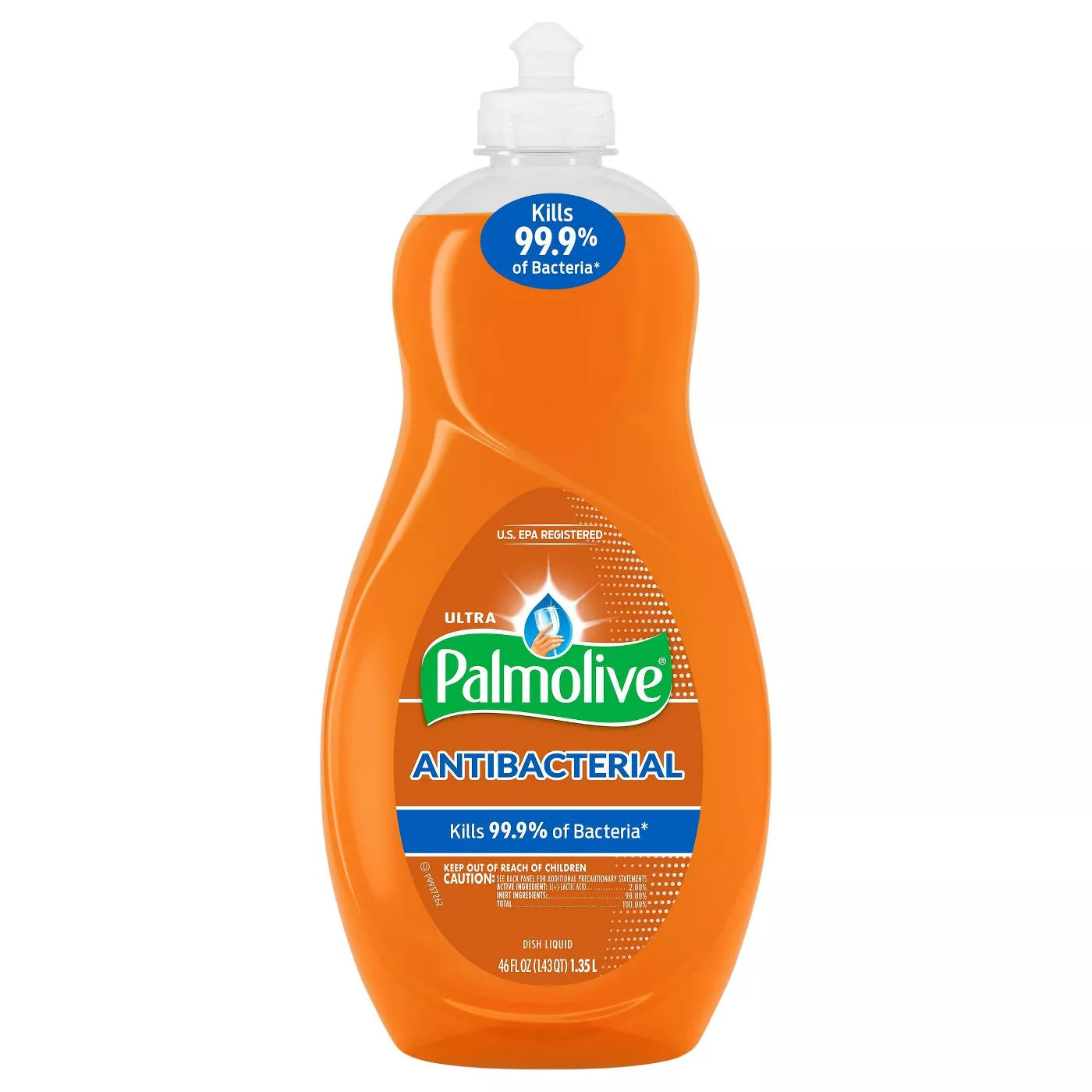 Palmolive Ultra Dish Liquid AB Orange - 46oz/6pk
