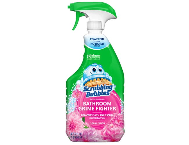 Scrubbing Bubbles Bathroom Grime Fighter Trigger Floral Fusion - 32oz/8pk