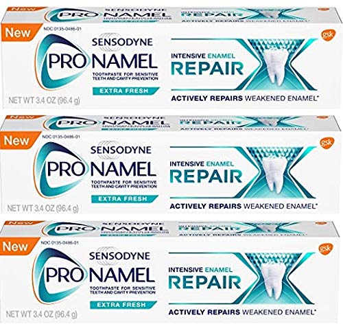 Sensodyne Pronamel Intensive Enamel Repair TP, Extra Fresh 3x3.4oz/4pk