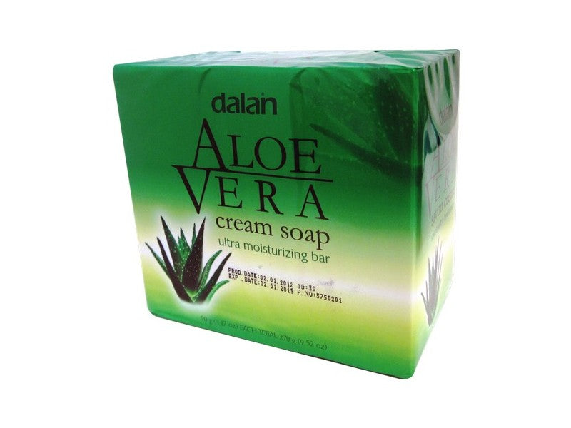 Dalan Aloe Vera Soap 3bar - 3.2oz/24pk